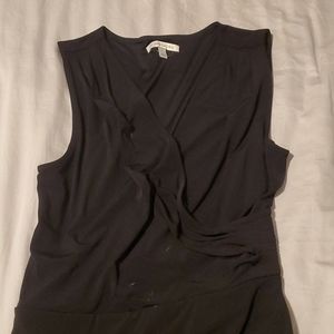 41 hawthorn tristana essential knit faux wrap dress